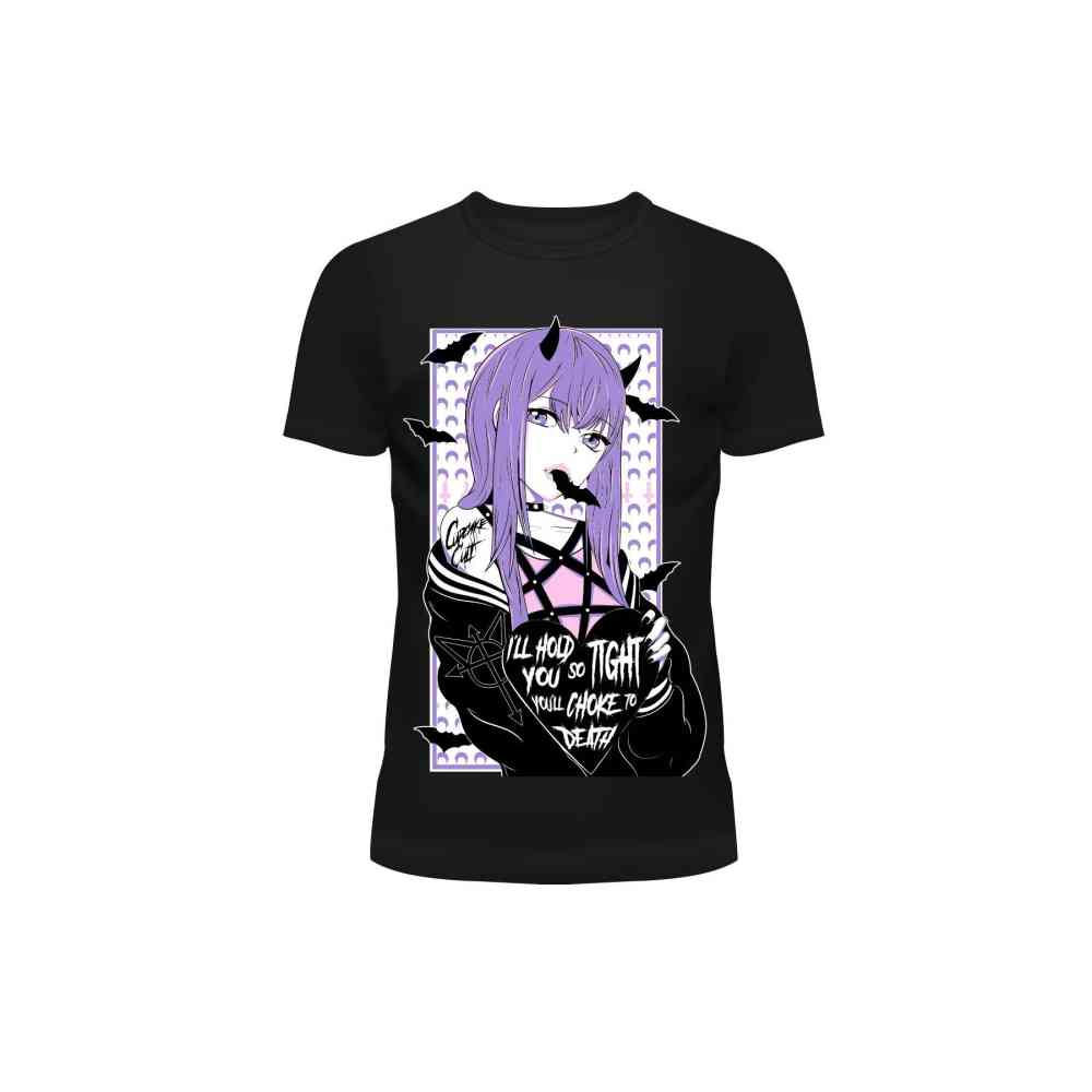 Cupcake Cult - DEATH CHOKE T-shirt Femme - Noir